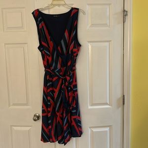 Liza Luxe for ModCloth Faux Wrap Midi Dress